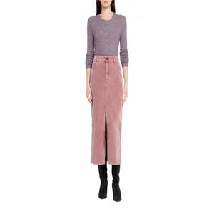 NEW ISABEL MARANT odalie skirt in sepia rose
